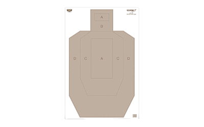 Birchwood Casey Eze-Scorer Ipsc 100-23x35 Target