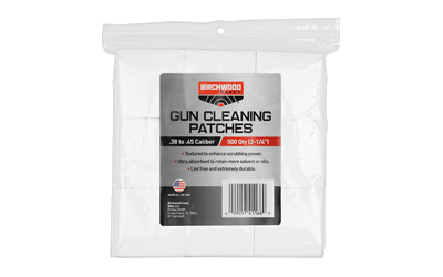 Birchwood Casey Patch 2-1/4" Square 500-Pack
