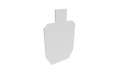 Birchwood Casey Full Ipsc Silhouette Target Wht