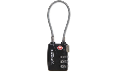 Bulldog Cases Tsa Lock with Steel Cable Non-Ca