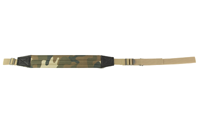 Bulldog Cases Deluxe Padded 1" Sling Threaded Camo Rifle