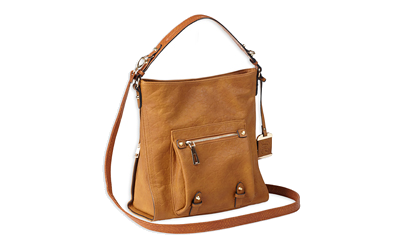 Bulldog Cases Hobo Anna Purse Cognac Holster