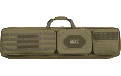 Bulldog Cases Dbl Suprssr Bag 48" Green Rifle