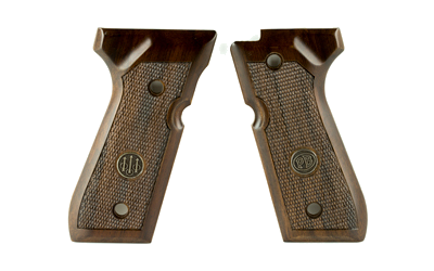 Beretta Grips 92 96fs Wood Chkrd Grip