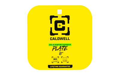Caldwell AR500 1/4" Rf/Hg 8" Gong Pistol