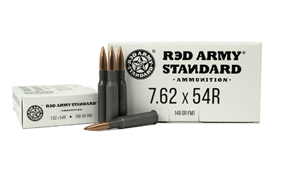 Century Arms Cent Arms 762x54r 7.62x54R 148 Grain Full Metal Jacket Ammunition – 20 Rounds