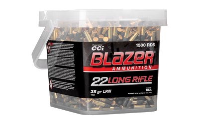 Blazer Ammunition .22 LR 38 Grain Ammunition – 1500 Rounds