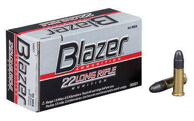 Blazer .22 LR 40 Grain Ammunition – 50 Rounds