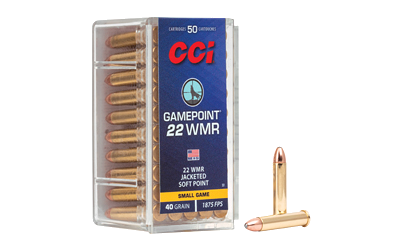 CCI .22 Magnum 40 Grain Ammunition – 50 Rounds