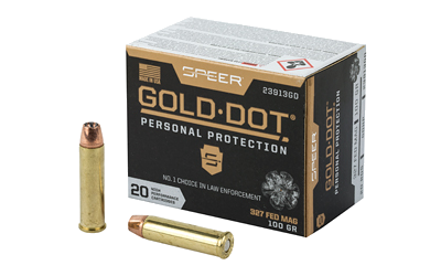 Speer Gold Dot 327fed 100 Grain Hollow Point Ammunition – 20 Rounds