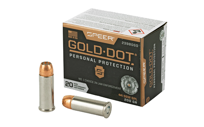 Speer Ammunition Dot .44 Special 200 Grain Hollow Point Ammunition – 20 Rounds