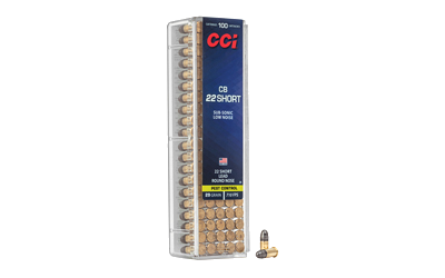 CCI 22 Short Cb 29 Grain Ammunition – 100 Rounds
