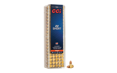 CCI 22 Short Ammo 29 Grain Ammunition – 100 Rounds