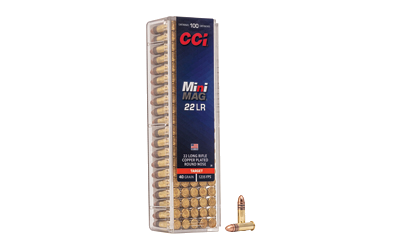 CCI Mini .22 LR 40 Grain Ammunition – 100 Rounds