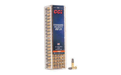 CCI Standard .22 LR 40 Grain Ammunition – 100 Rounds