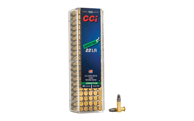 CCI Green Tag .22 LR 40 Grain Ammunition – 100 Rounds