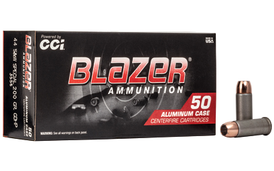 Blazer Ammunition .44 Special 200 Grain Hollow Point Ammunition – 50 Rounds