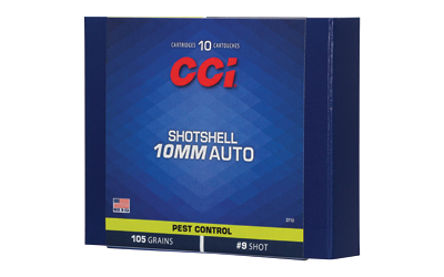 CCI Shotshell 10mm 105 Grain #9 Shot Ammunition – 10 Rounds