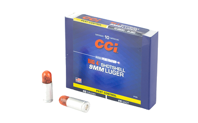 CCI Shotshell 9mm #4 Shot Ammunition – 10 Rounds