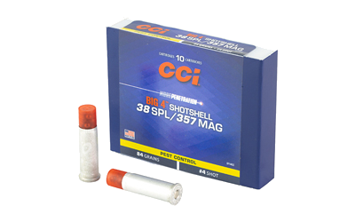 CCI Shotshell .357 Magnum 84 Grain #4 Shot Ammunition – 10 Rounds