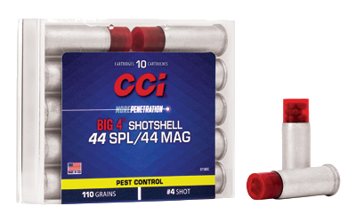 CCI Shotshell .44 Special #4 Shot Ammunition – 10 Rounds