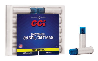 CCI Shotshell .357 Magnum 100 Grain #9 Shot Ammunition – 10 Rounds