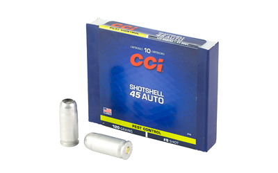 CCI Shotshell .45 ACP 120 Grain #9 Shot Ammunition – 10 Rounds