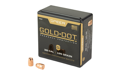 Speer Ammunition Dot .357 125 Grain Hollow Point Ammunition – 100 Rounds