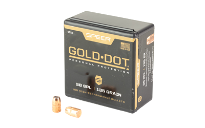 Speer Ammunition Dot .357 135 Grain HP Sb 100-Count Barrel