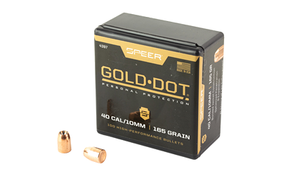 Speer Ammunition Dot .400 165 Grain Hollow Point Ammunition – 100 Rounds