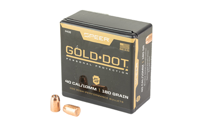 Speer Ammunition Dot .400 180 Grain Hollow Point Ammunition – 100 Rounds
