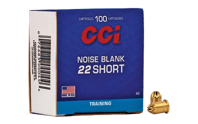 CCI Ammunition 22 Short Blank Ammunition – 100 Rounds