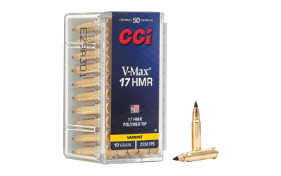 CCI .17 HMR 17 Grain Ammunition – 50 Rounds