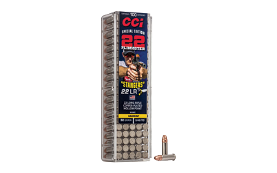CCI "stangers" .22 LR 32 Grain Jacketed Hollow Point Ammunition – 100 Rounds