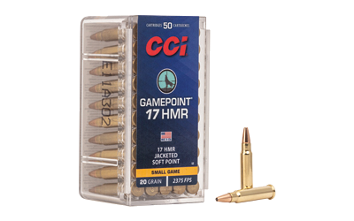 CCI .17 HMR 20 Grain Ammunition – 50 Rounds