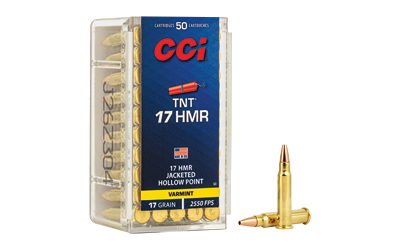CCI .17 HMR 17 Grain Hollow Point Ammunition – 50 Rounds