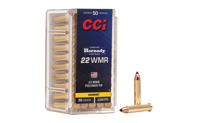 CCI .22 Magnum 30 Grain Ammunition – 50 Rounds