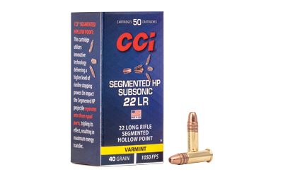 CCI Ammunition .22 LR 40 Grain Ammunition – 50 Rounds