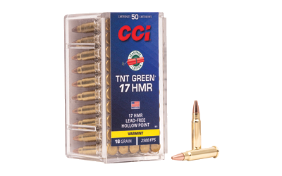 CCI .17 HMR 16 Grain Hollow Point Ammunition – 50 Rounds