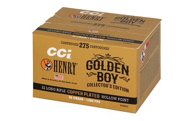 CCI Henry Gb Edition .22 LR 36 Grain Ammunition – 275 Rounds