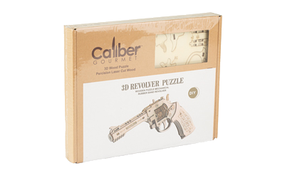 Caliber Gourmet Wood Revolver Puzzle