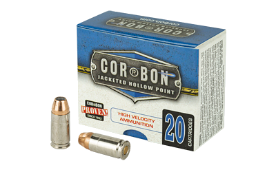 CorBon 9mm 90 Grain Jacketed Hollow Point Ammunition – 20 Rounds