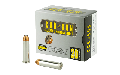 CorBon .357 Magnum 110 Grain Jacketed Hollow Point Ammunition – 20 Rounds