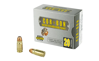 CorBon 357sig 125 Grain Jacketed Hollow Point Ammunition – 20 Rounds
