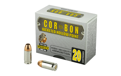 CorBon .380 ACP 90 Grain Jacketed Hollow Point Ammunition – 20 Rounds