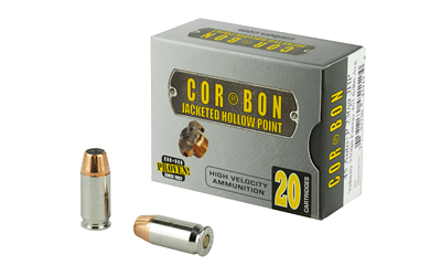 CorBon .45 ACP 230 Grain Jacketed Hollow Point Ammunition – 20 Rounds