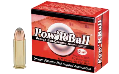 CorBon Pow'Rball .38 Super+P100GR .38 Super 100 Grain Ammunition – 20 Rounds