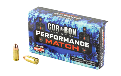 CorBon 9mm 147 Grain Full Metal Jacket Ammunition – 50 Rounds
