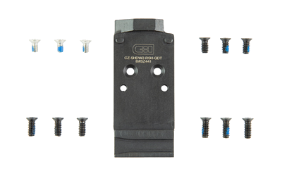 C&H Precision Plate CZ Shdw 2 Or to RMR with Dt St Optic Mount