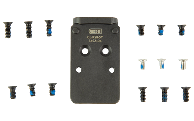 C&H Precision Plate for MOS to RMR Steel Glock Optic Mount
